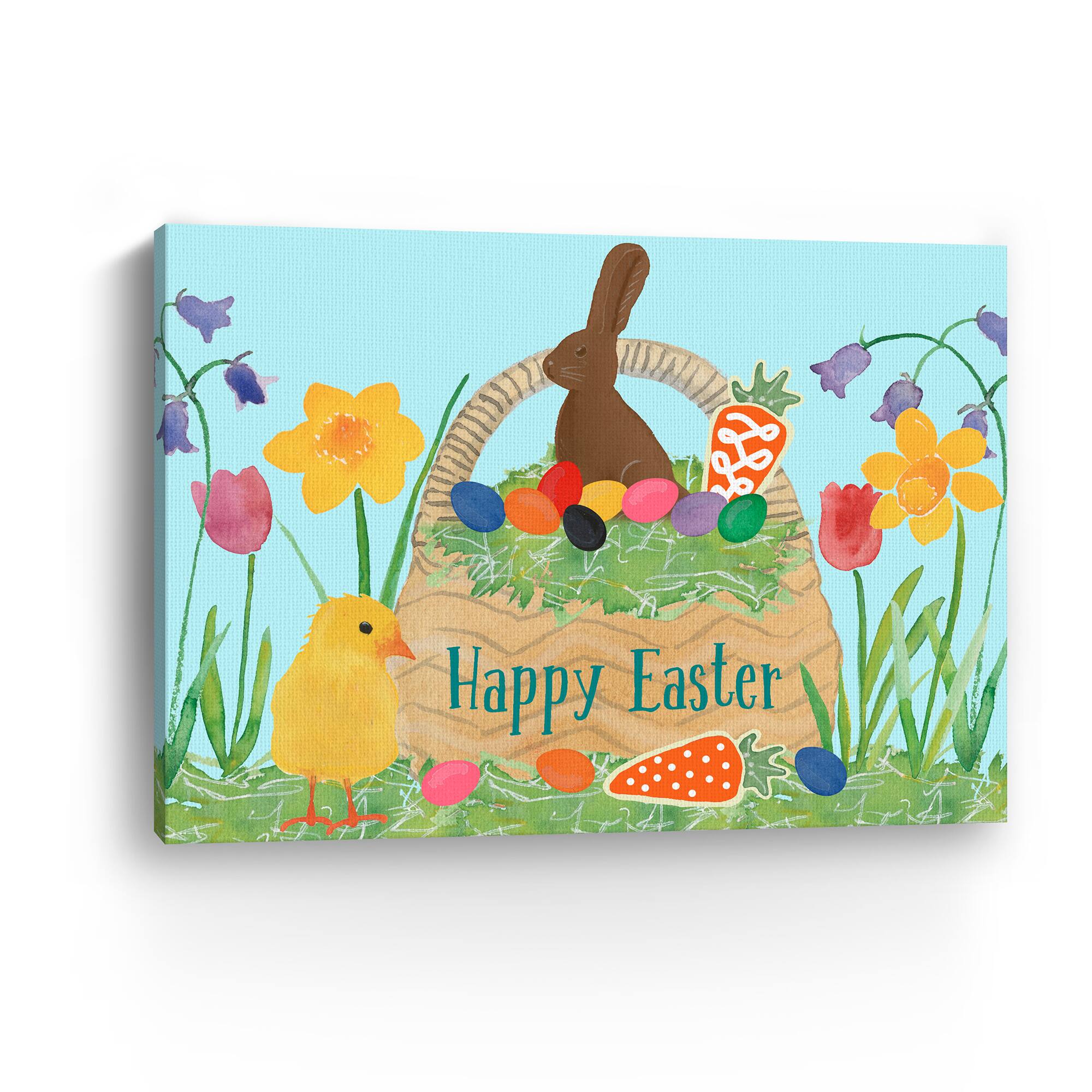Lumaprints Easter Basket Time I Canvas Giclée Art